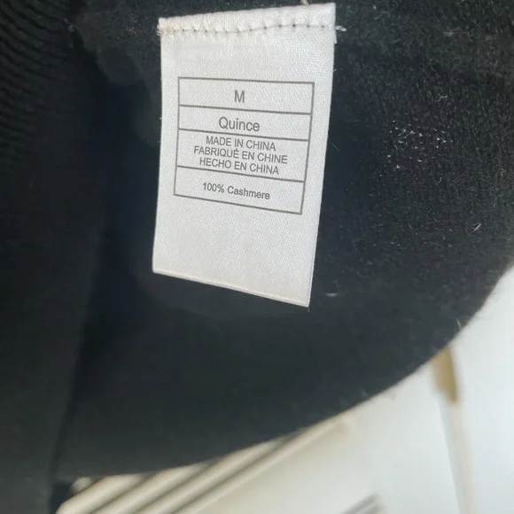 Quince Mongolian Cashmere Tee - Picture 4 of 4